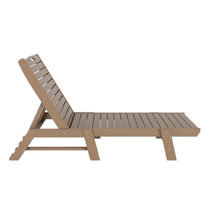 Beachcrest Home Shavonne Outdoor Chaise Lounge Wayfair